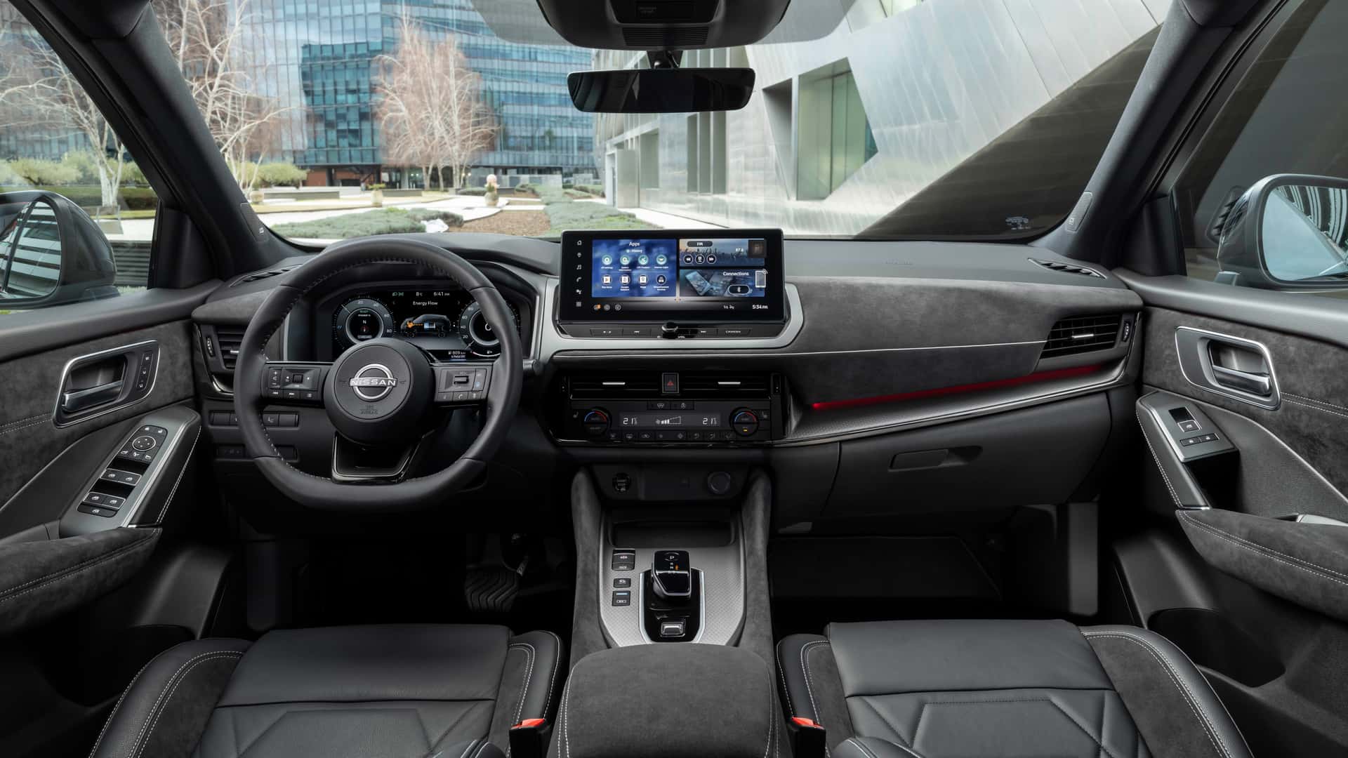 Nissan Qashqai 2024 su interior, al detalle