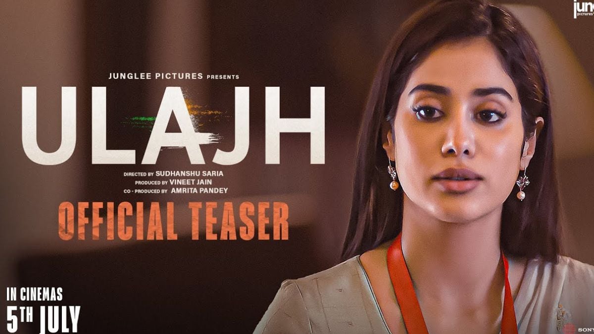 'ulajh' teaser: janhvi kapoor and gulshan devaiah battle out in this thriller about nation and betrayal