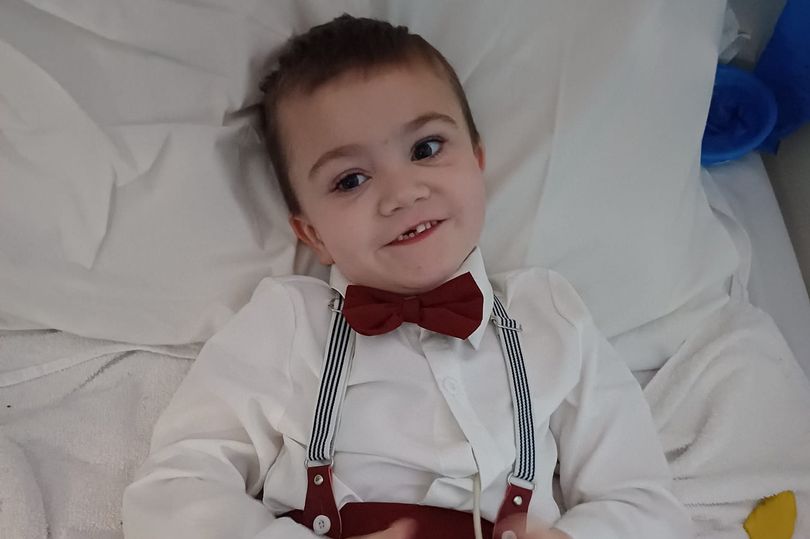 brave noah quish, 7, has successful scoliosis surgery and medics hope he'll be home by the weekend