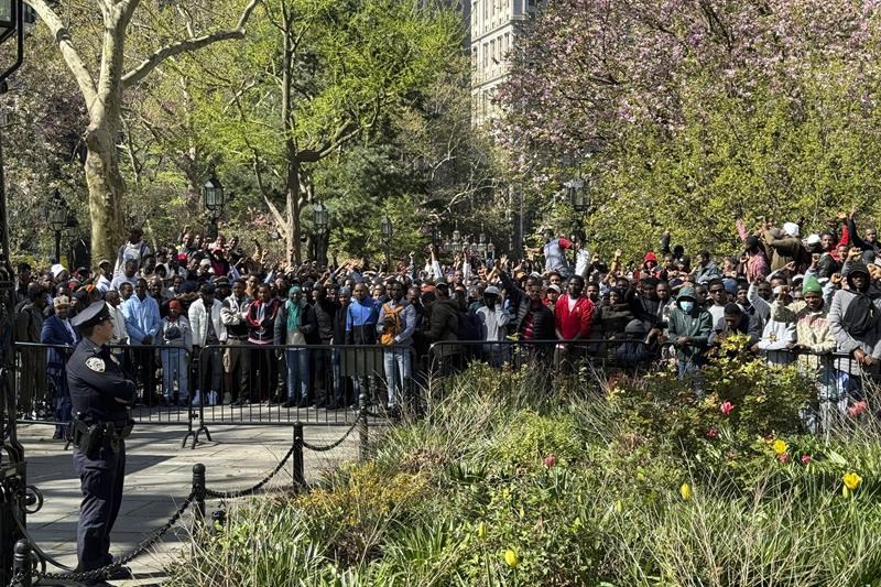 black immigrant rally in nyc raises awareness about racial, religious and language inequities