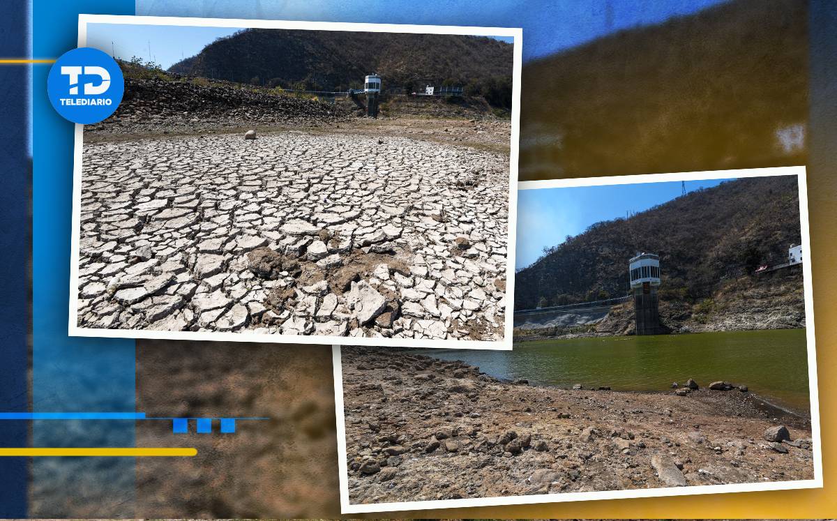 así se ve la presa de valle de bravo ante sequía | fotos