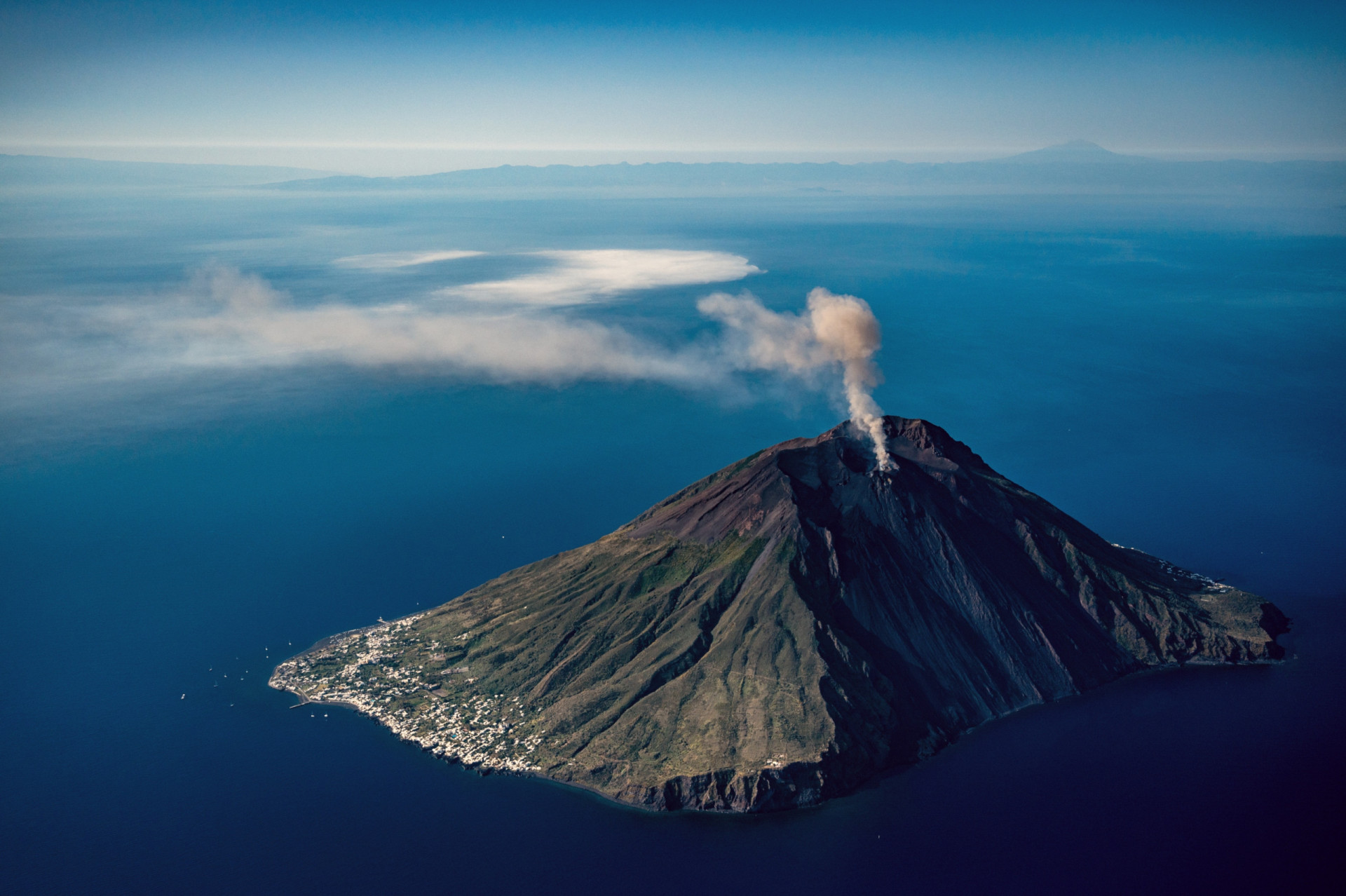 <p>Mount Stromboli is one of the most active volcanoes in the world. An island in the Tyrrhenian Sea, off the north coast of Sicily, Stromboli has been in almost continuous eruption for the past 2,000–5,000 years. The last eruption occurred on August 28, 2019.</p><p><a href="https://www.msn.com/en-us/community/channel/vid-7xx8mnucu55yw63we9va2gwr7uihbxwc68fxqp25x6tg4ftibpra?cvid=94631541bc0f4f89bfd59158d696ad7e">Follow us and access great exclusive content every day</a></p>