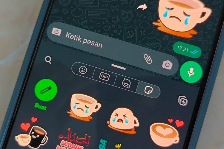 android, cara membuat stiker whatsapp langsung di aplikasi yang lagi ramai di medsos