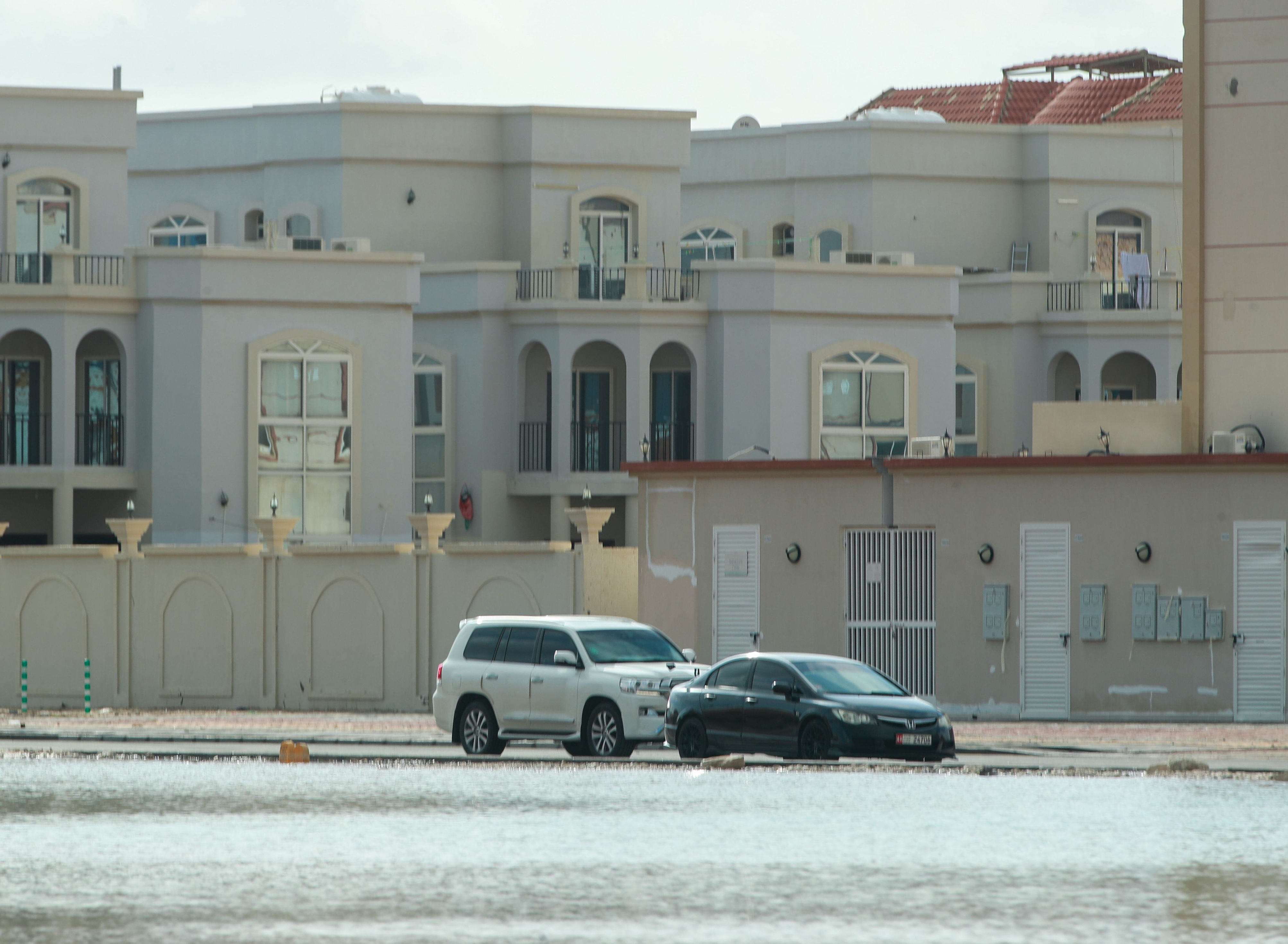 dubai residents ‘stuck in offices for over 30 hours’ as rain deluge causes chaos