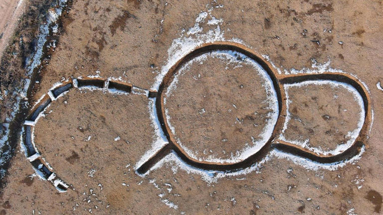 A triple enclosure unearthed in eastern France is like nothing archaeologists have ever seen before