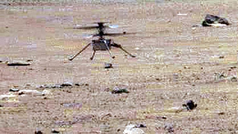 « un long adieu » : l’hélicoptère de la nasa sur mars envoie son dernier message