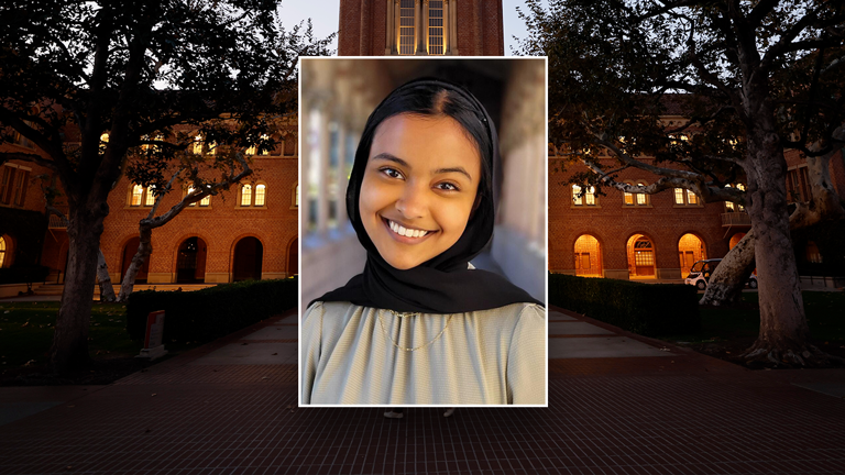 USC valedictorian Asna Tabassum will no longer speak at the school's commencement ceremony. Getty Images