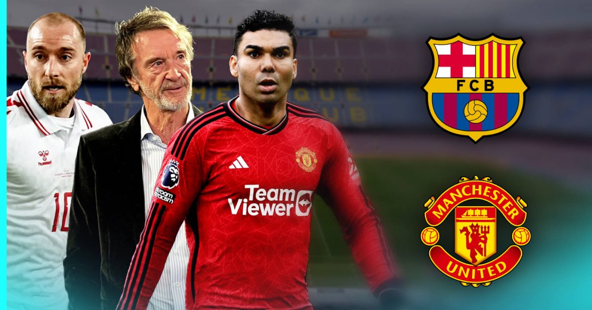 man utd: barcelona ‘receive call’ from ratcliffe as red devils try to ‘get rid of’ £124m quartet