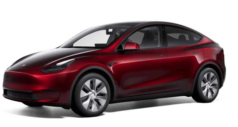 tesla frappe un grand coup avec le model y propulsion grande autonomie !