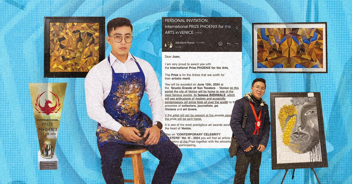 self-taught filipino artist to receive international prize phoenix for the arts