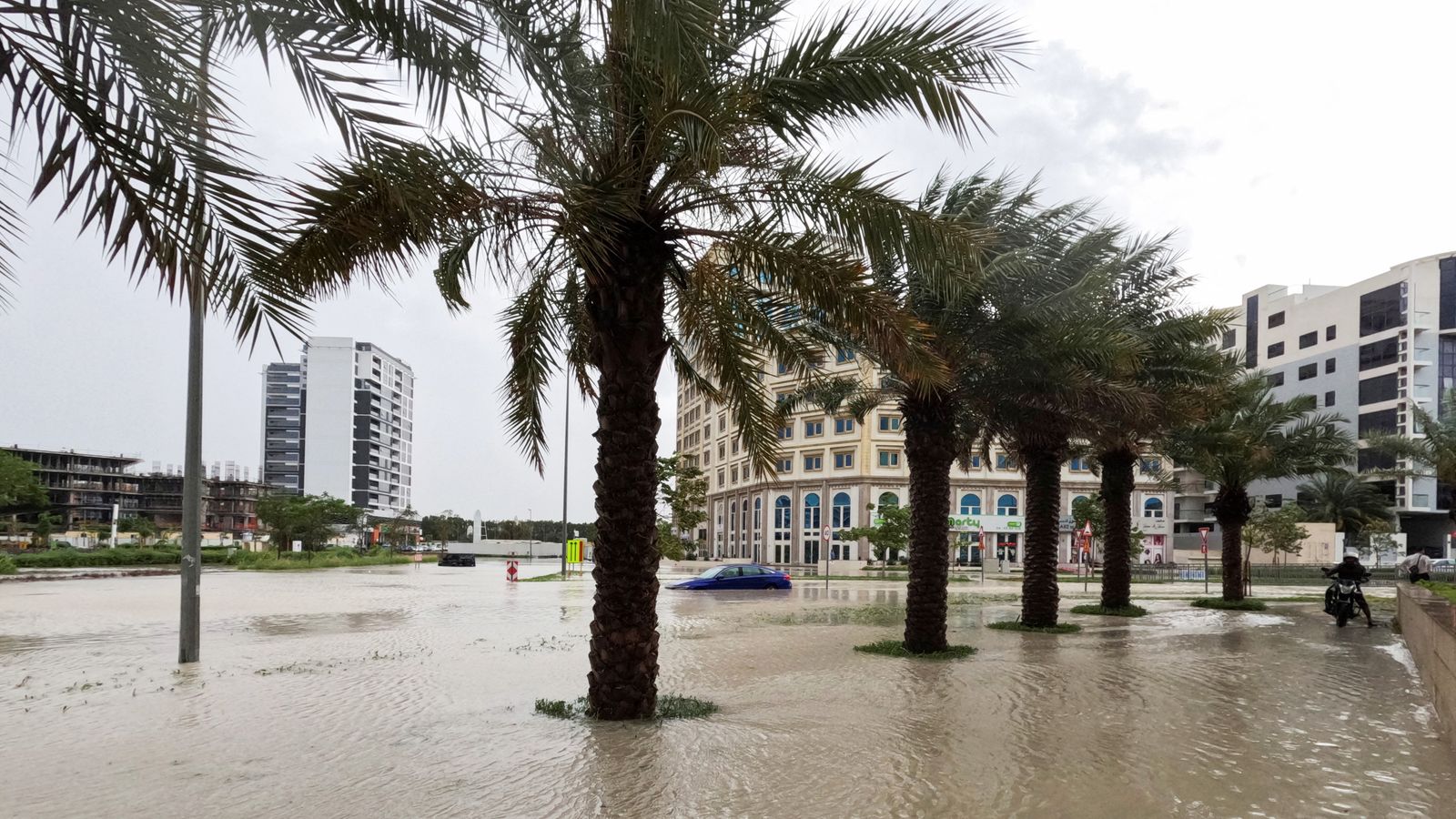 'carnage' at dubai airport as uae hit by 'heaviest rainfall in 75 years'