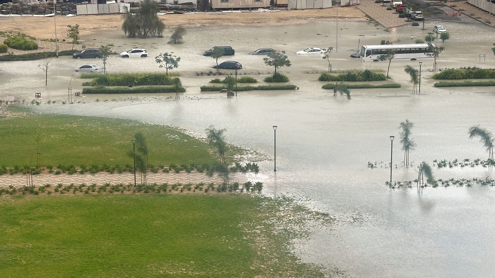 'carnage' at dubai airport as uae hit by 'heaviest rainfall in 75 years'