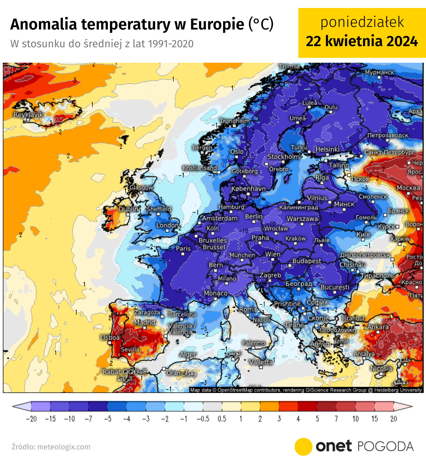 europa w uścisku arktycznego zimna. przejdą śnieżyce i zaatakuje mróz