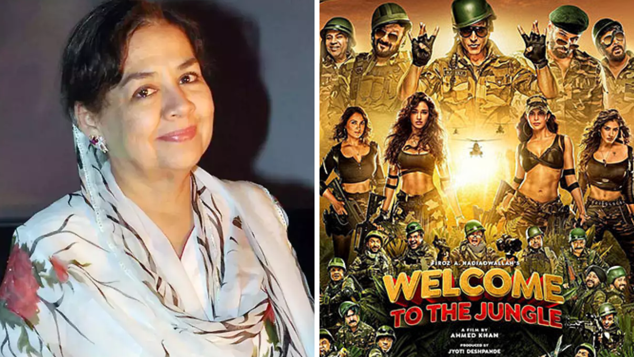 farida jalal returns to the big screen with akshay kumar-raveena tandon's welcome to the jungle - exclusive