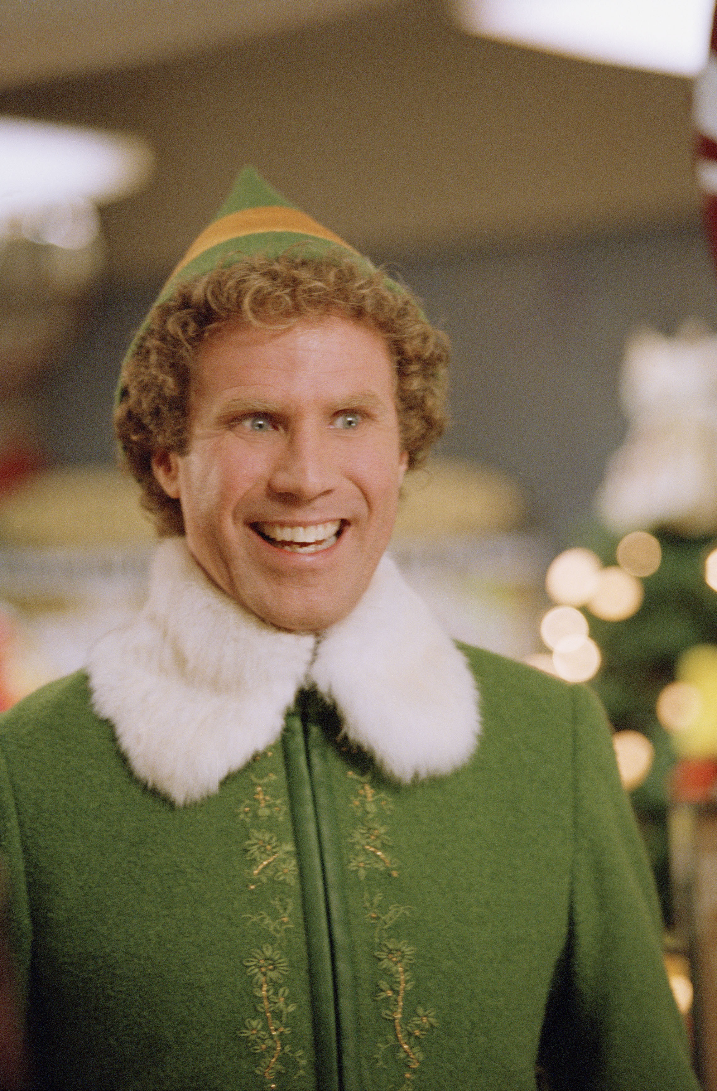 <p>And now for our No. 1 pick... Will Ferrell as Buddy Hobbs in "Elf"! We absolutely <i>loved</i> everything about "Elf," from the fun songs to the creative costumes to the hilarious "real world" scenes to the spaghetti with chocolate syrup. It's the perfect Christmas movie and that's all thanks to Will's comedic acting as he brings lovable Buddy to life.</p>