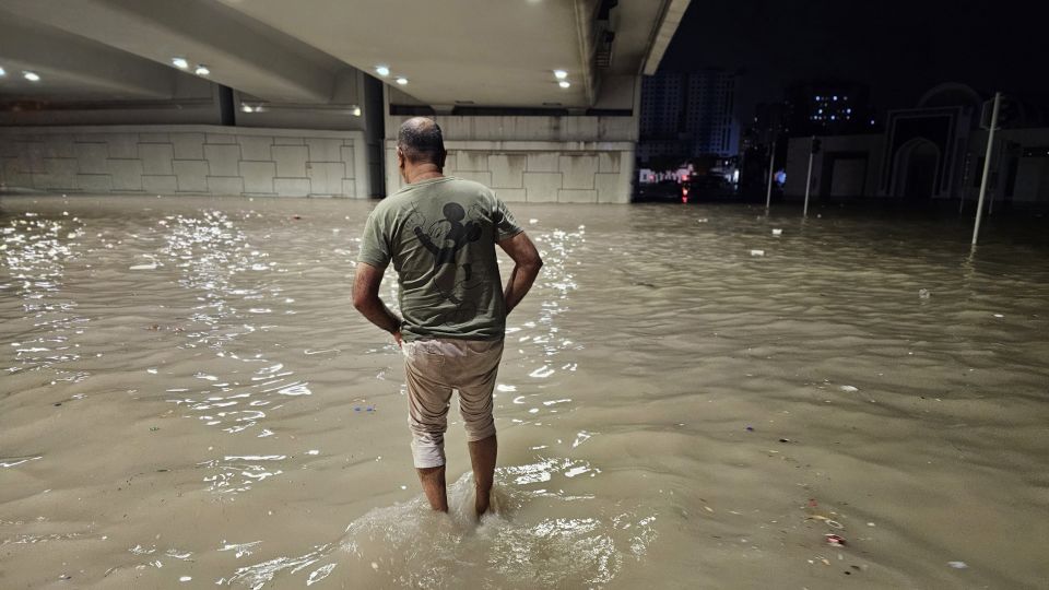 chaos in dubai as uae records heaviest rainfall in 75 years
