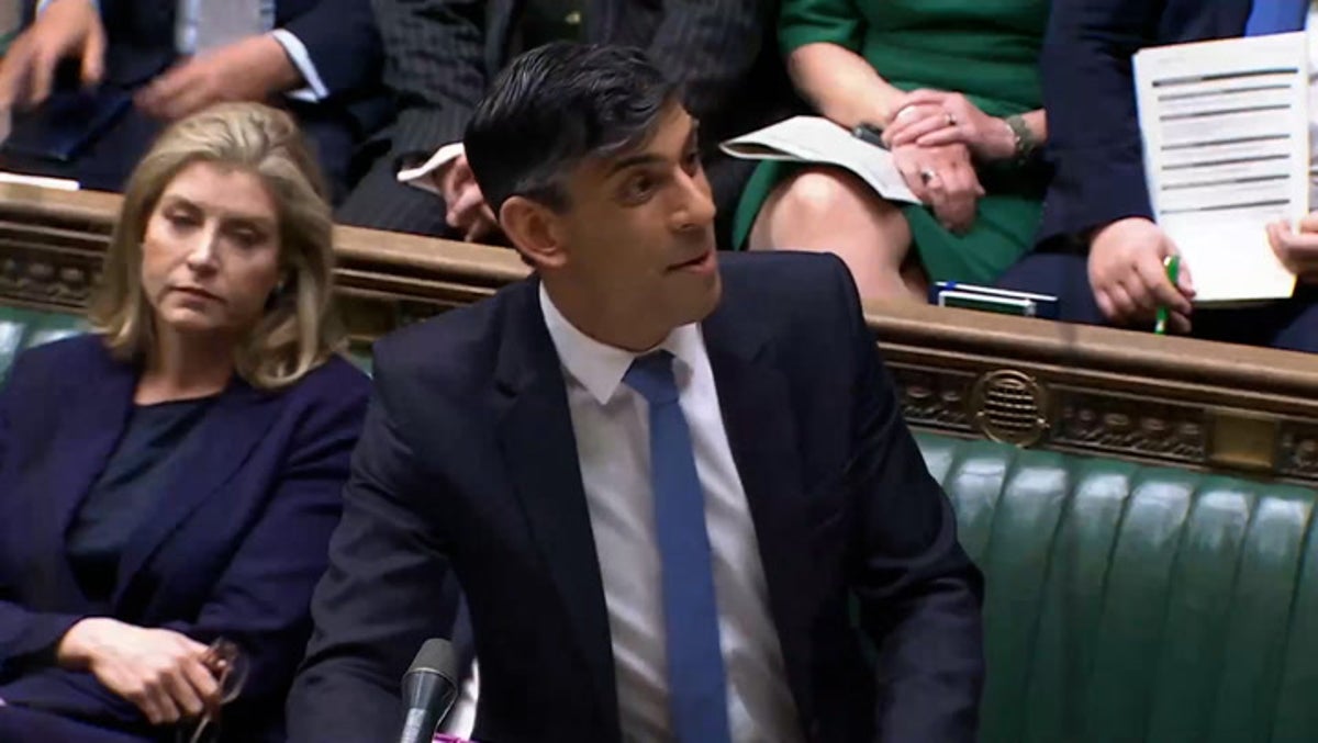 sunak takes aim at rayner’s ‘tax affairs’ during fiery exchange over liz truss’s book at pmqs