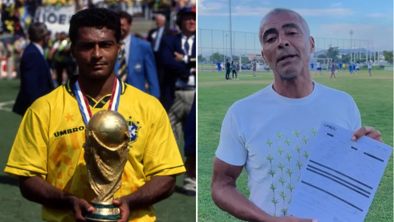 Brazil World Cup winner Romario, 58, comes out of retirement to sign ...