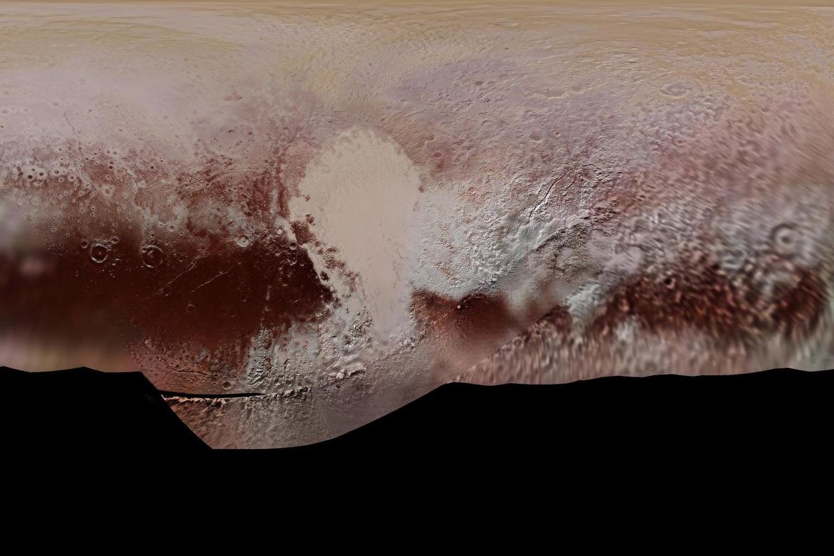 mystery of pluto's white heart has finally been solved