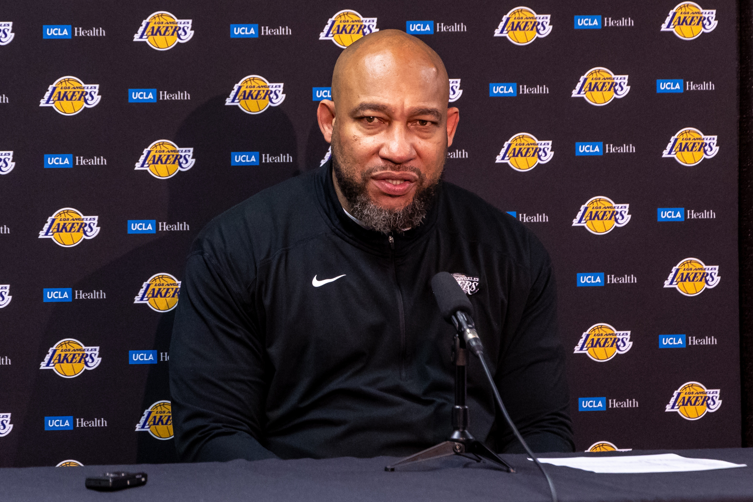 darvin ham has harsh response to those saying lakers should have lost on purpose