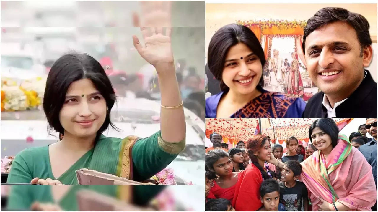 rs 60 lakh gold, computer worth rs 1.25 lakh and much more: dimple yadav self-declares assets of over rs 15.5 crore