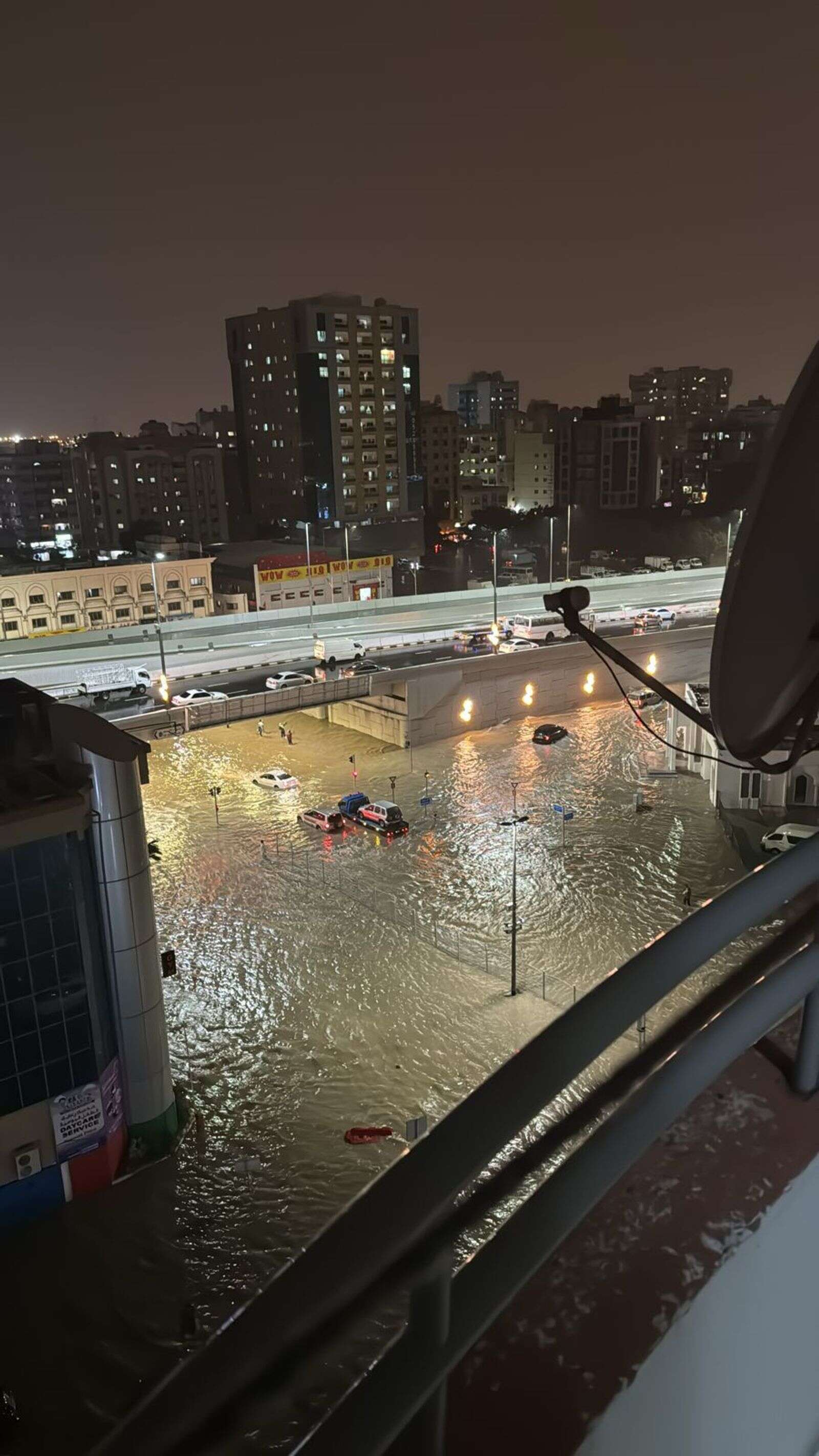 uae rains: more than 150 patients in flooded hospitals moved to safety