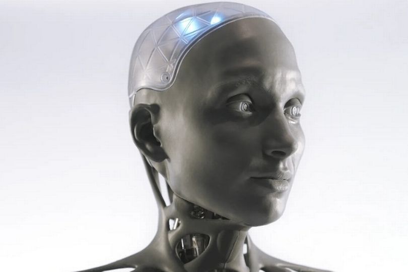 behind 'world's most advanced' humanoid robot in uk - multilingual, facial expressions and 'threat'