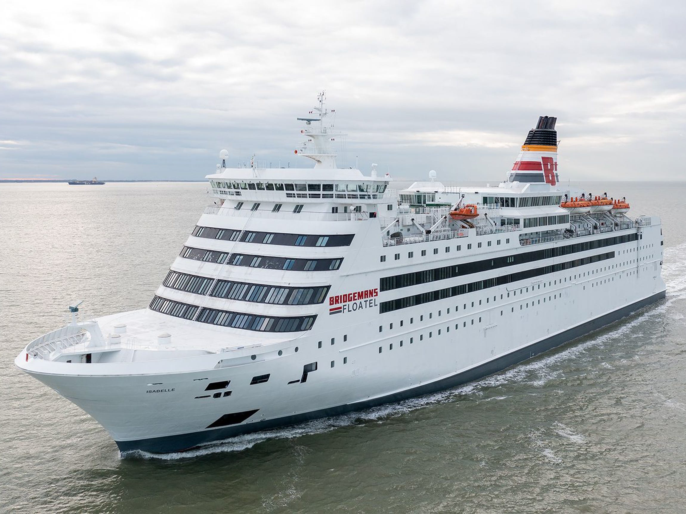 <p>The floatel operator acquired its largest ship, the 561-foot-long MV Isabelle X, in 2023.</p><p>In its past life, the <a href="https://www.tallink.com/fleet/cruise-vessels/isabelle#tabs-content-7">35-year-old</a> vessel sailed around the Baltic Sea as one of Estonia-based Tallink Gruipp's cruise ships.</p><p>But gone are its days of leisurely cruising. The 35,000 gross-ton ship is now on its first deployment in Howe Sound, just north of Vancouver, where it's housing more than 600 workers who are building Woodfibre LNG's "net zero" LNG export facility.</p>