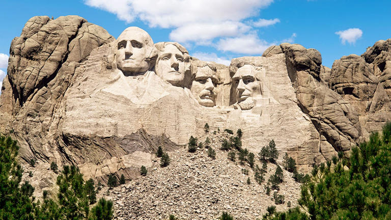 Completed in 1941, Mount Rushmore is one of the most recognizable and most-visited tourist attractions in the U.S. iStock