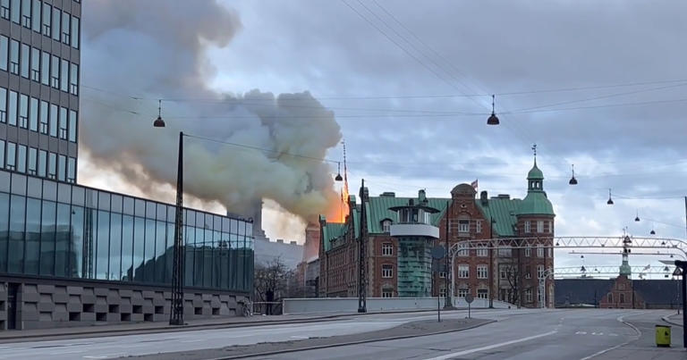 Danish Icon in Ashes: Determining the Cause of the Børsen Fire May Take ...