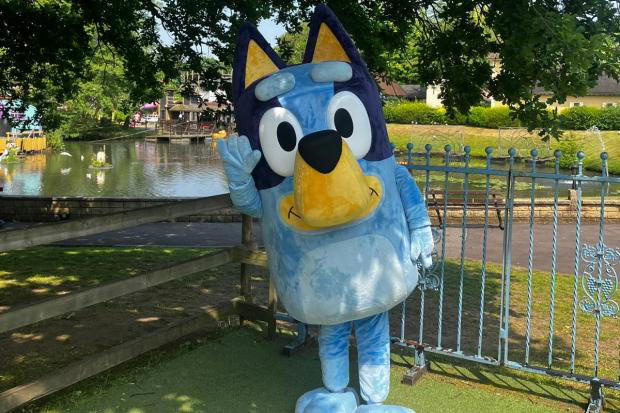 Children’s TV character Bluey to visit Gulliver’s World this weekend (Image: Gulliver's World)