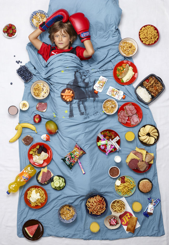 <p>John Hintze, 7, was taken on August 11, 2017, in Hamburg, Germany. He lives in a big apartment with a yard with his parents in a quiet part of Hamburg where there are more trees than cars. John says that he eats everything. He likes having breakfast in bed. Every morning before school, his parents bring him a tray of Oatmeal and Toast. John loves Orange Fanta, his grandmother’s roast, and Chinese food with cashew nuts. But he can only drink Fanta on the weekends. There is only water during the week. He used to enjoy mushrooms, but now he doesn’t. He used a sushi knife to make a fruit plate with his friend Henry one time. </p> <p class="wp-block-create-block-wp-read-more-block"><strong>Read More: </strong><span><strong><a href="https://organicallyhuman.com/texas-elementary-school-triples-recess/">Texas Elementary School Triples Recess Time & The Results Are Incredible</a></strong></span></p>