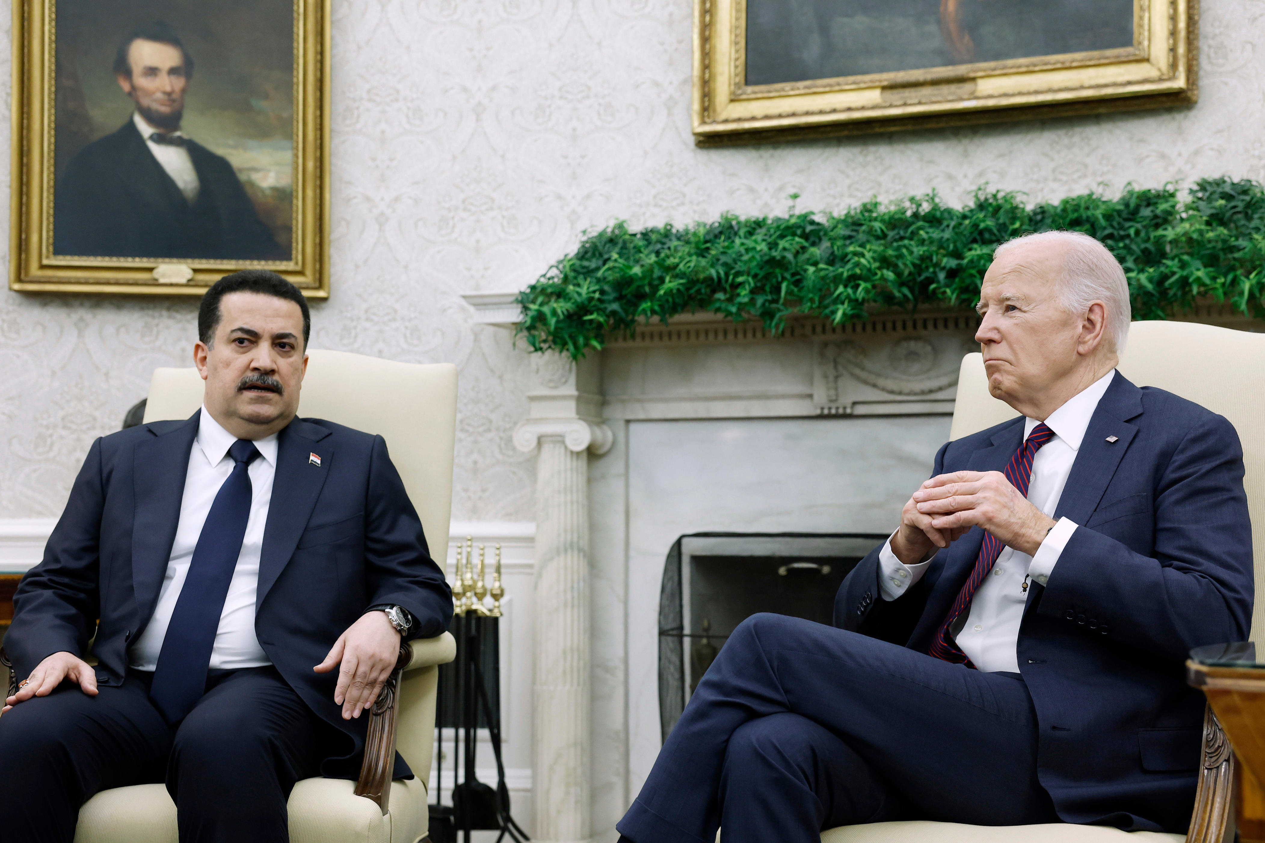 iraqi pm says he's 'making every effort' to keep the middle east conflict from escalating