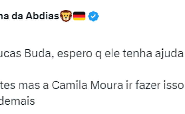 Fora do BBB 24, Lucas Buda fala sobre conversa com Camila Moura após polêmica