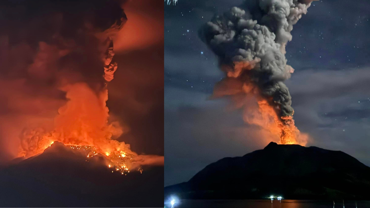 indonesia's ruang volcano erupts: evacuations ordered, tsunami feared