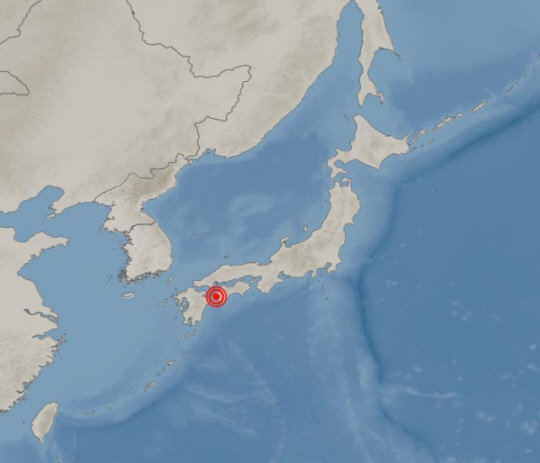 일본 오이타현 동쪽 바다서 규모 6.4 지진…부산서도 진동