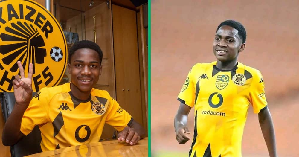 mfuno vilakazi eyes football stardom after signing a senior contract for kaizer chiefs