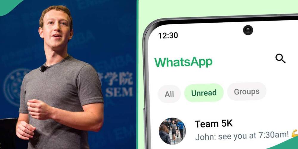 mark zuckerberg adds new chat filter update and users love it