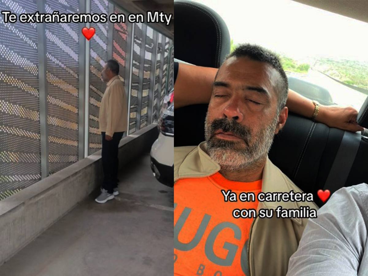 videos: indigente, viralizado por subirse a un mustang, retorna con su familia