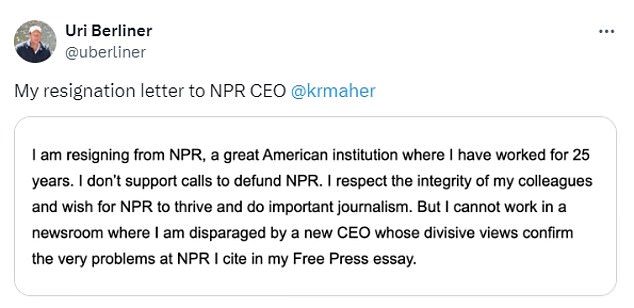 npr whistleblower resigns after being suspended by 'divisive' new ceo
