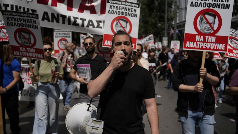 grécia: greves contra desemprego e baixos salários
