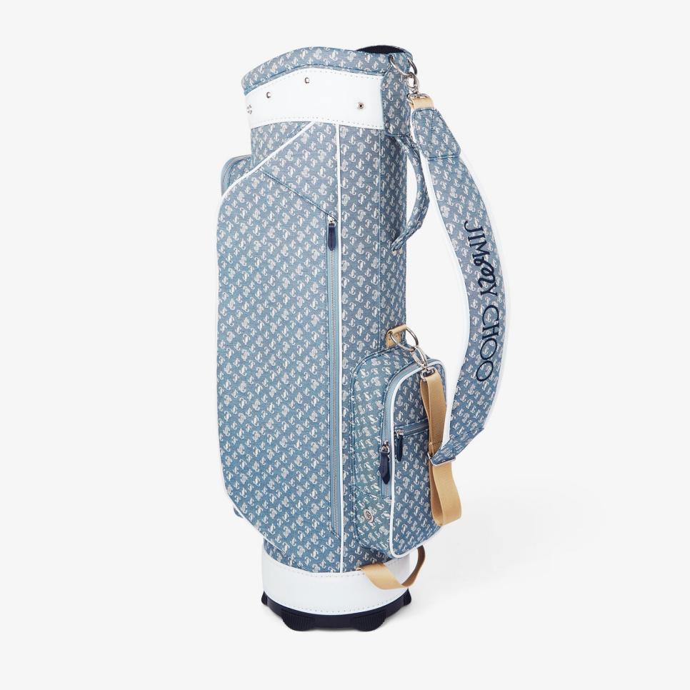 a first look at the malbon x jimmy choo golf accessory collection, available now