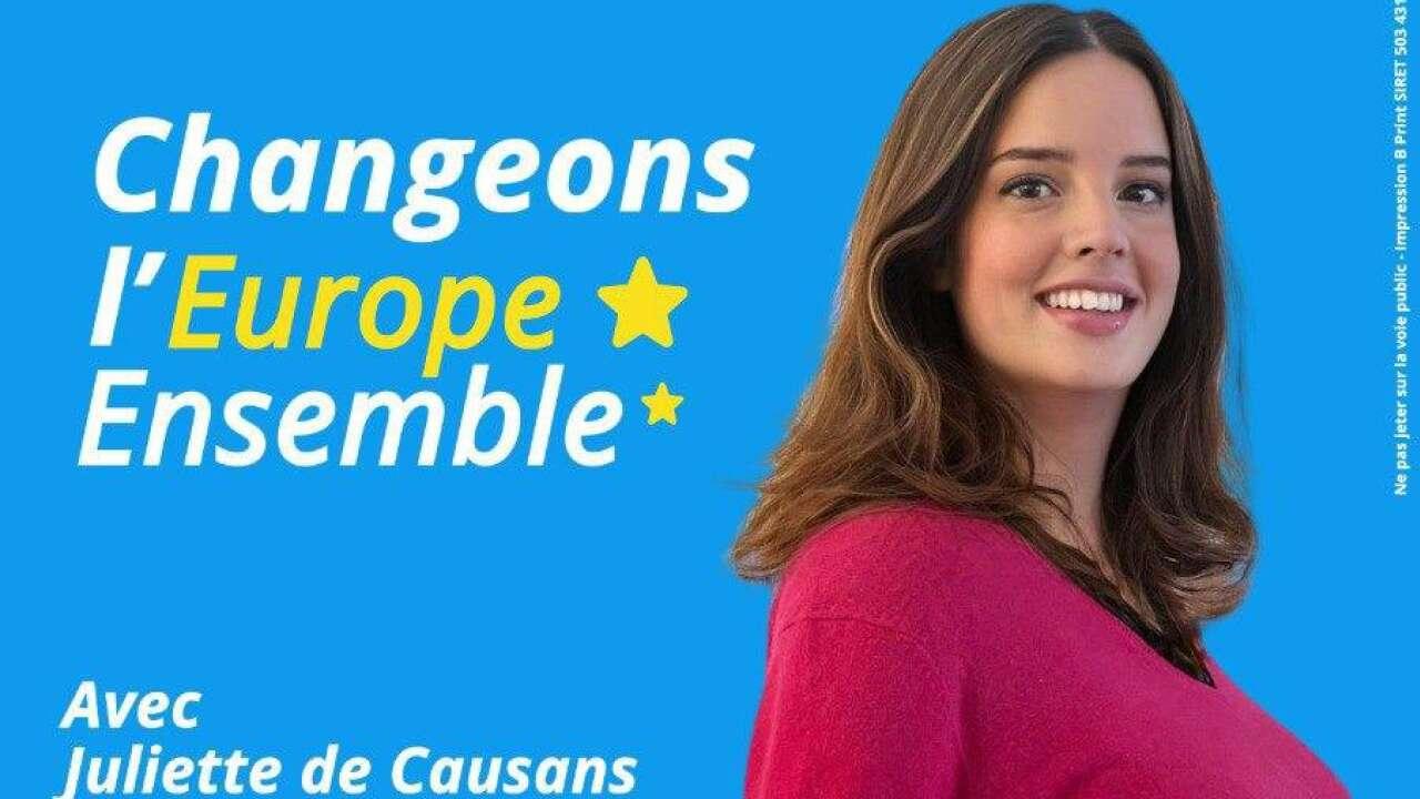 « tout le monde le fait ! » : une candidate aux européennes assume son affiche de campagne retouchée