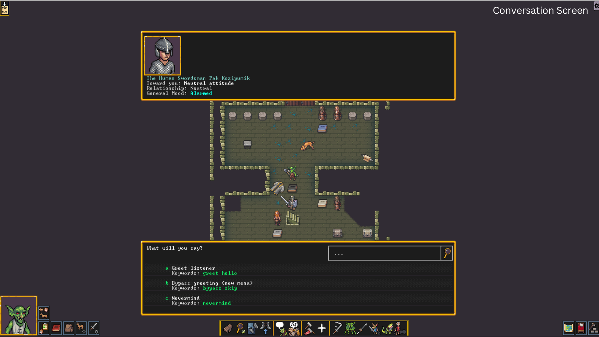 dwarf fortress's graphical adventure mode launches today, includes extremely dwarf fortress touches like '186 animal people portraits' and a unique sound effect for walking on soap