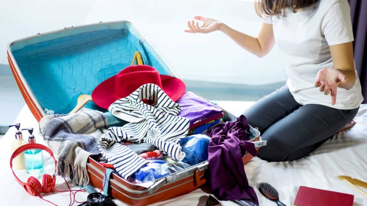 <p>Packing outfits for every possible occasion often leads to overpacking. Focus on interchangeable pieces that can mix and match, allowing you to wear various outfits without bringing your entire wardrobe.</p><p>Lay everything out you want to take, and then reduce it by half before packing. O</p>