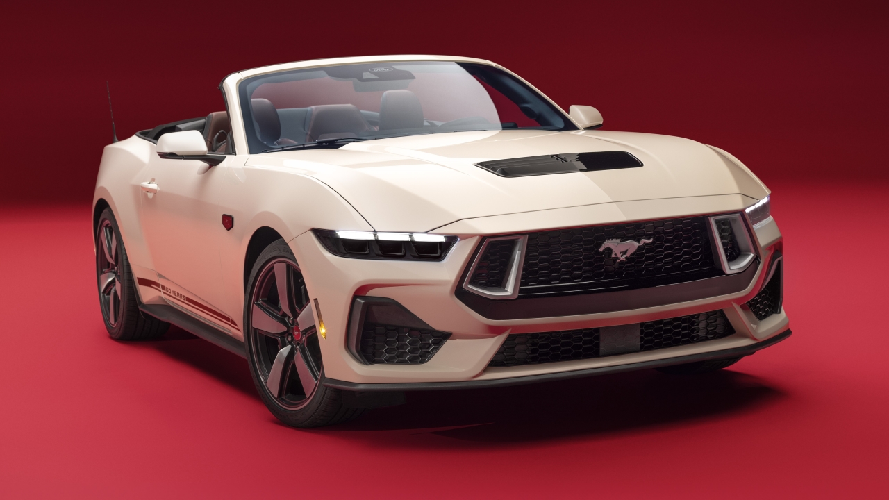 ford celebrates mustang's 60th anniversary with special edition