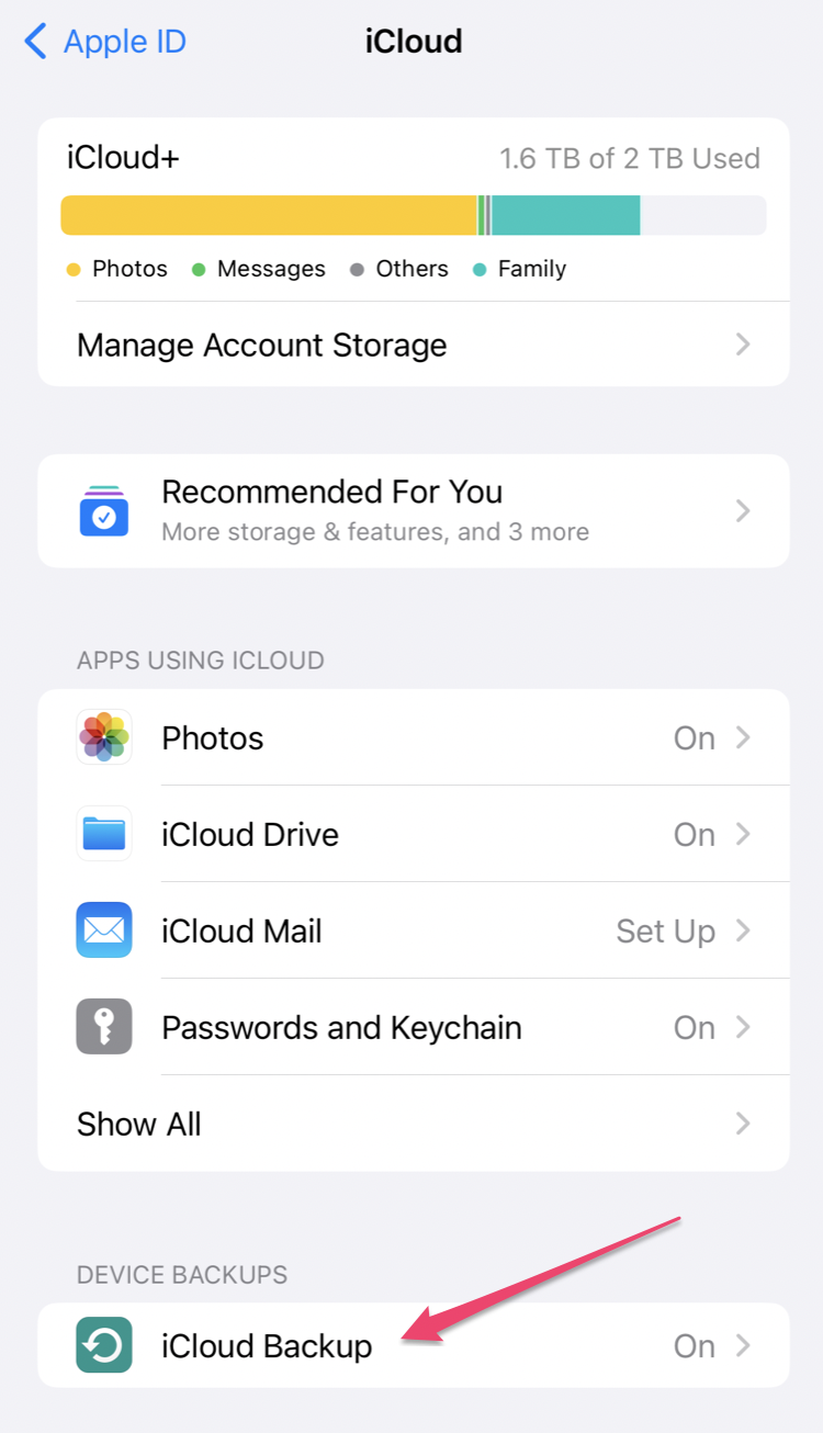 How to backup iPhone