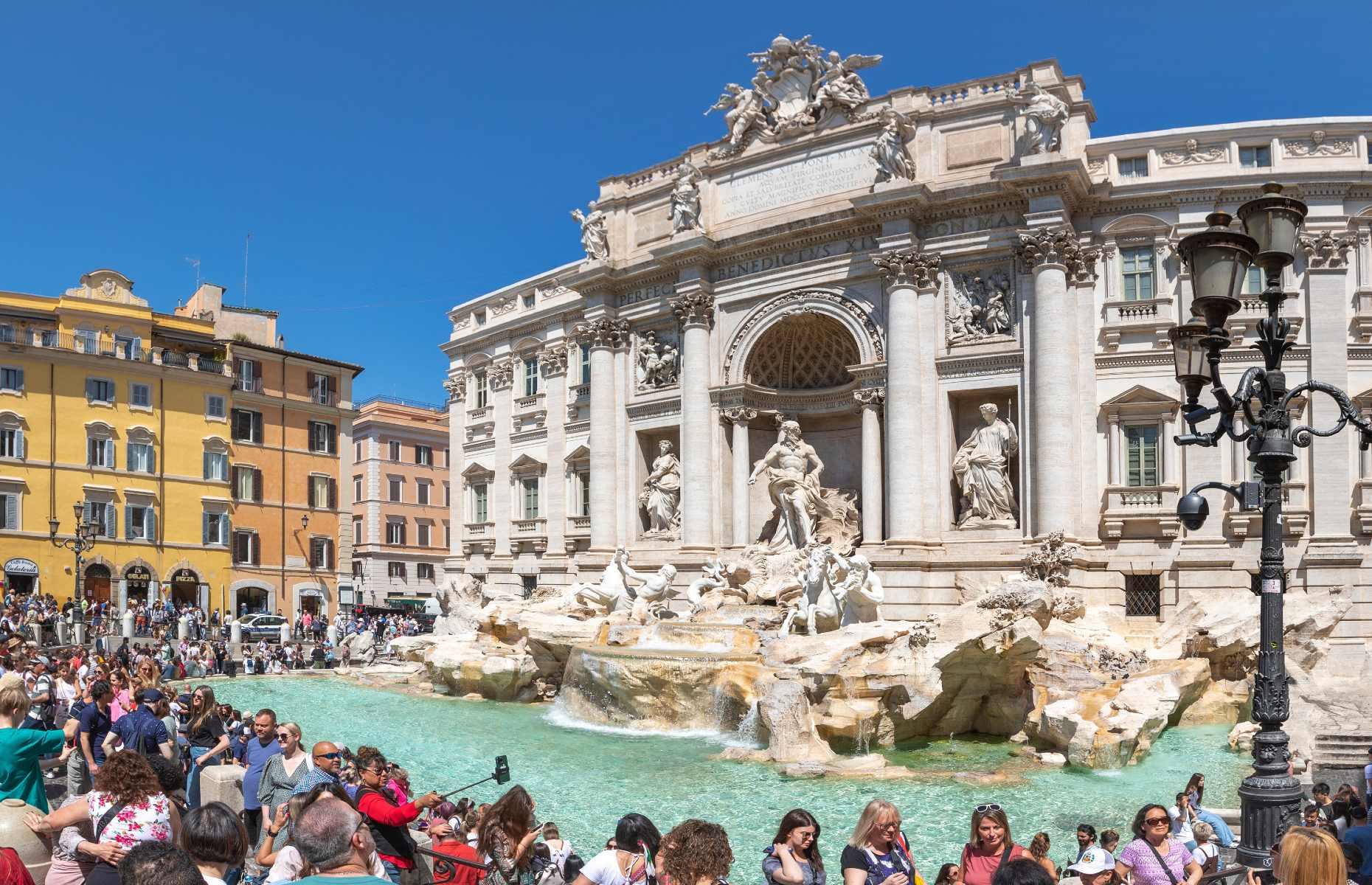 <p>Another day, another trial by TikTok. In July 2023, a woman was videoed walking across the rocks of Rome’s iconic Trevi Fountain to reach one of its cascades, where she proceeded to fill her water bottle with the famous waters. Just when it looks like she’s getting away with it, a guard can be heard blowing their whistle before striding towards the trespasser. After what appeared to be quite a stern chat, the guard led the woman away. It’s not known if she was later prosecuted for entering the Trevi Fountain, which typically carries a substantial fine.</p>