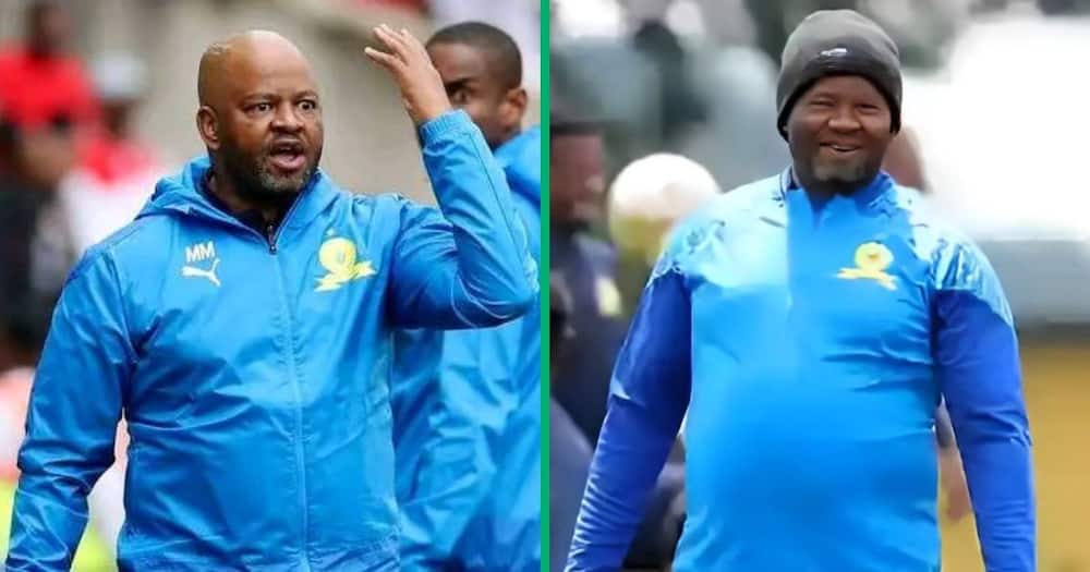 manqoba mngqithi is in talks to stay on as first-team coach at mamelodi sundowns