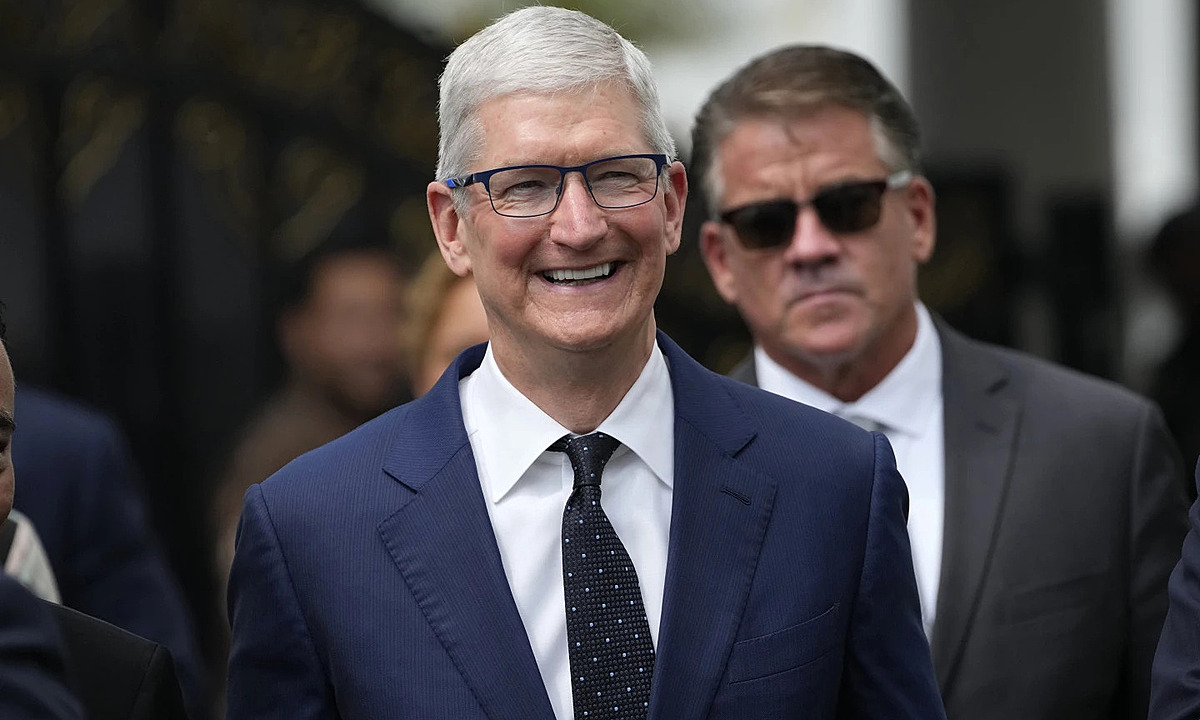 apple ceo tim cook says it is considering a manufacturing facility in indonesia
